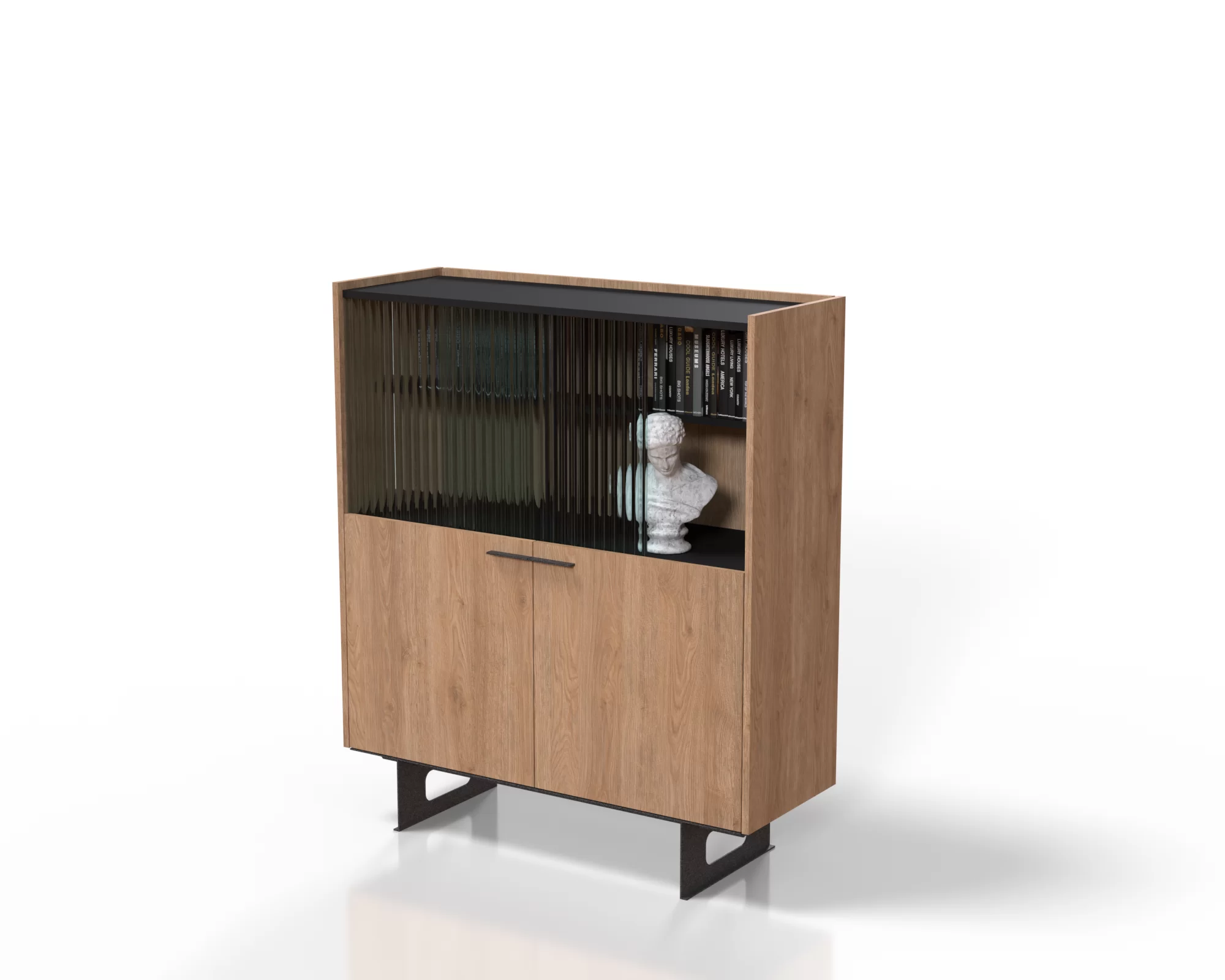 Komoda Vitro - naturalny dąb 2