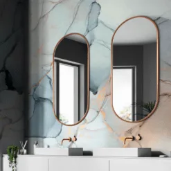 Lustro AMBIENT SLIM miedziana rama