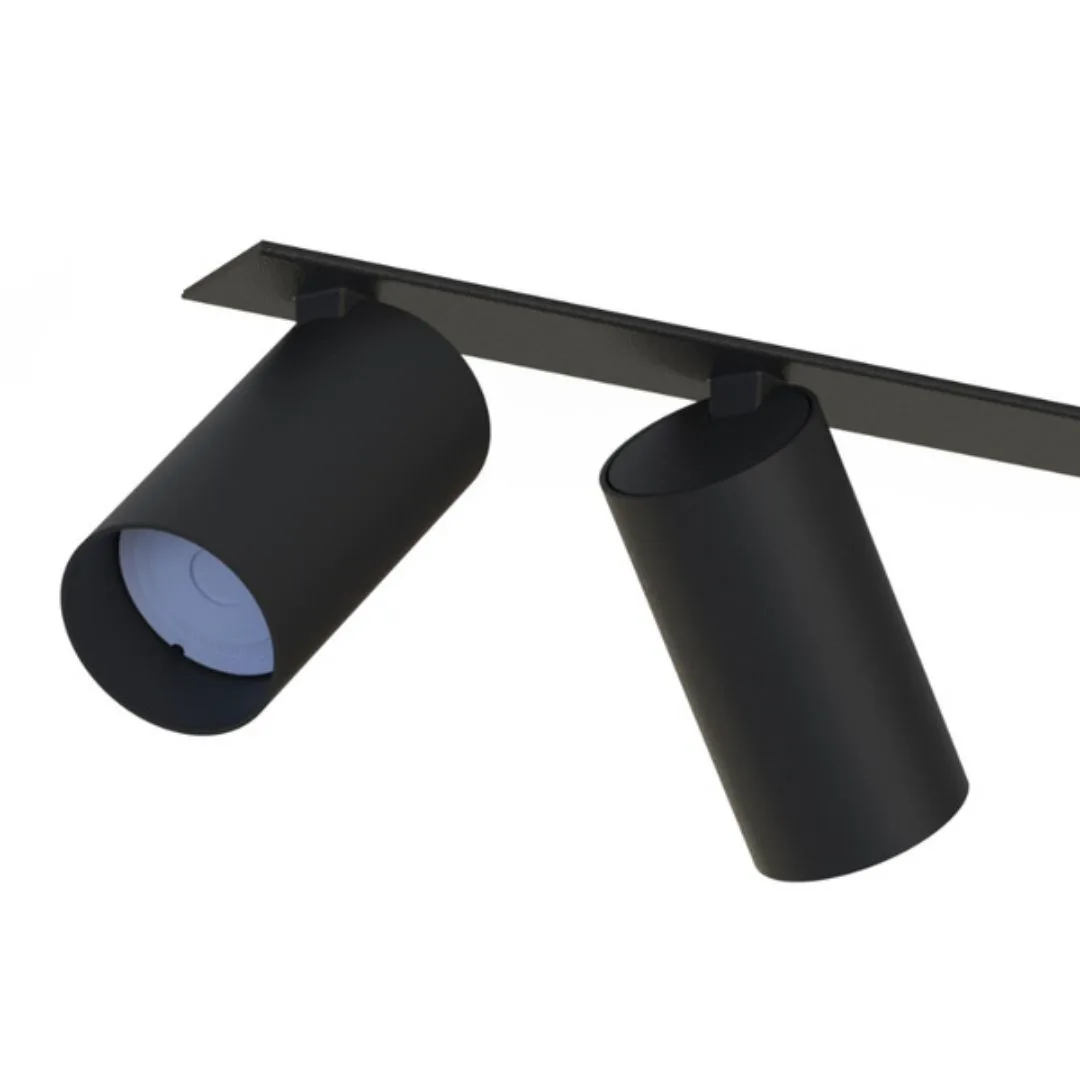 LAMPA PUNKTOWA PODTYNKOWA MONO SURFACE III SZER. 70CM GU10 | CZARNY - obrazek 2
