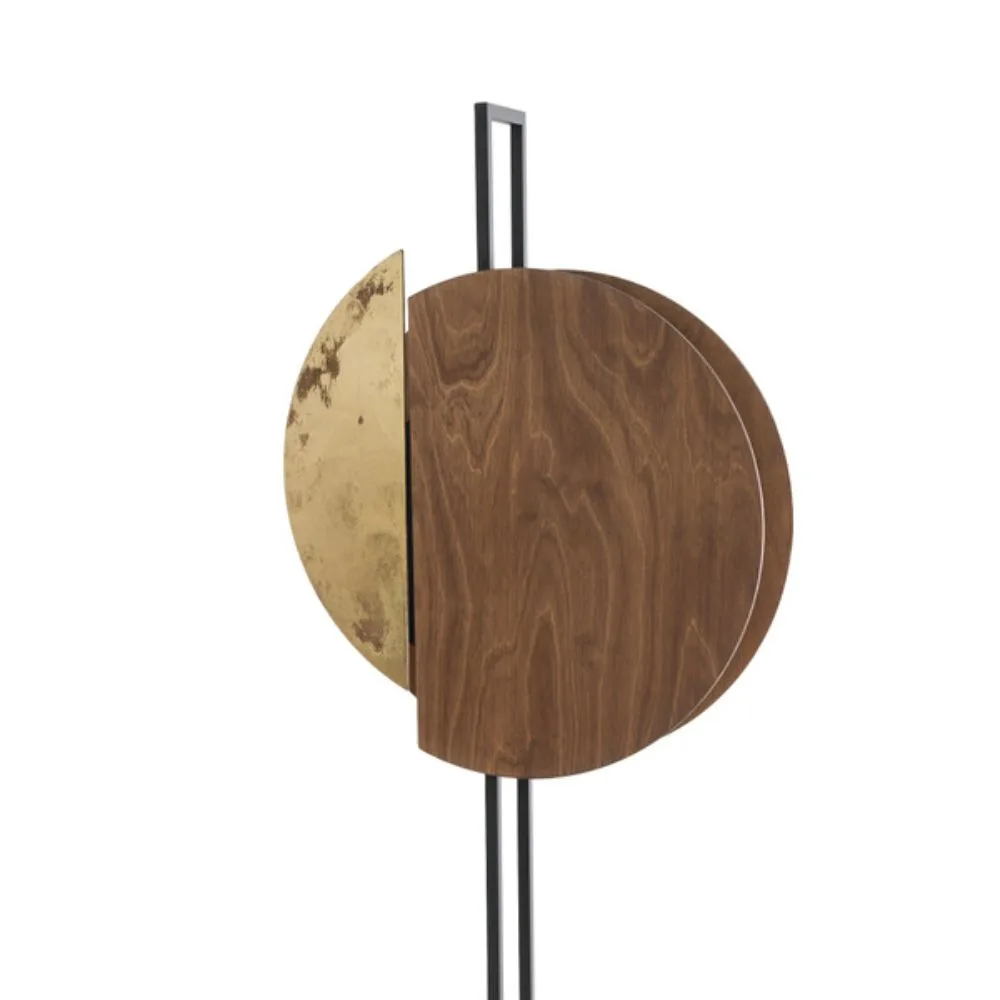 Lampa podłogowa SUNSET FL | BRĄZOWY ZŁOTY - obrazek 2