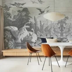 Tapeta Black Swans WALLCOLORS