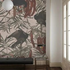 Tapeta Crows Pink WALLCOLORS - obrazek 2