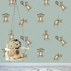 Tapeta Deer Exercises WALLCOLORS - obrazek 2