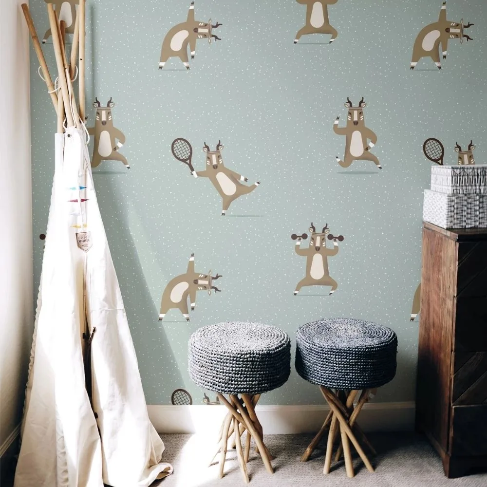 Tapeta Deer Exercises WALLCOLORS