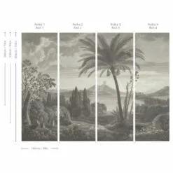 Tapeta Tropical Volcano Vista WALLCOLORS - obrazek 3