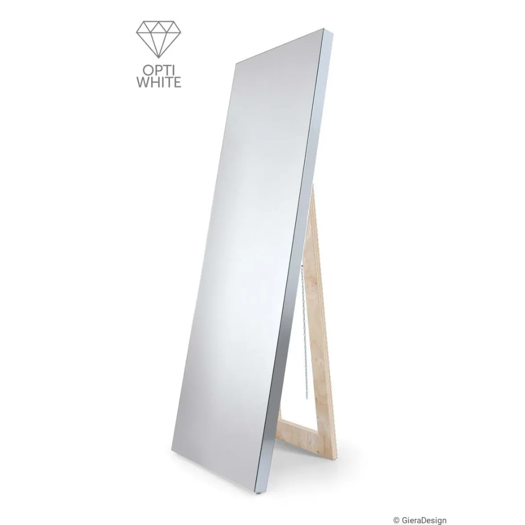 Lustro stojące białe Silver BLOCK - obrazek 2