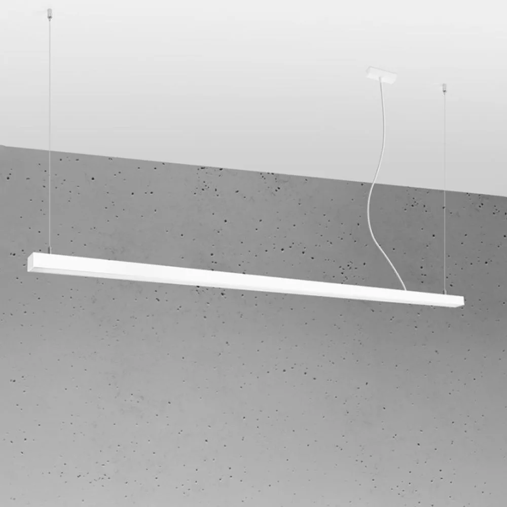 Lampa wisząca PINNE biała