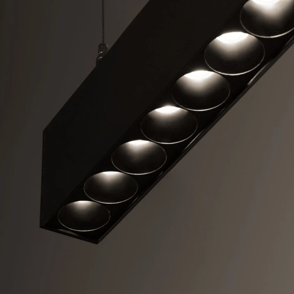 Lampa wisząc SOREN czarna LED 3000K - obrazek 2
