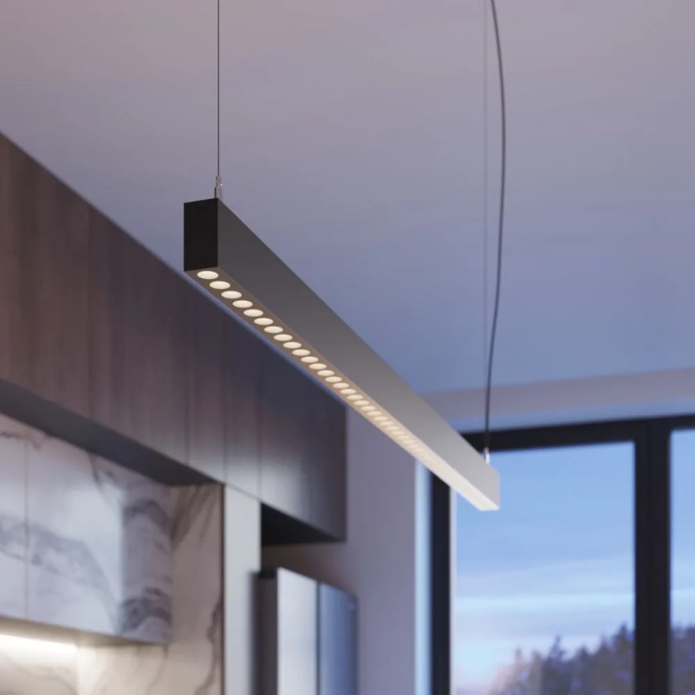 Lampa wisząc SOREN czarna LED 3000K - obrazek 8