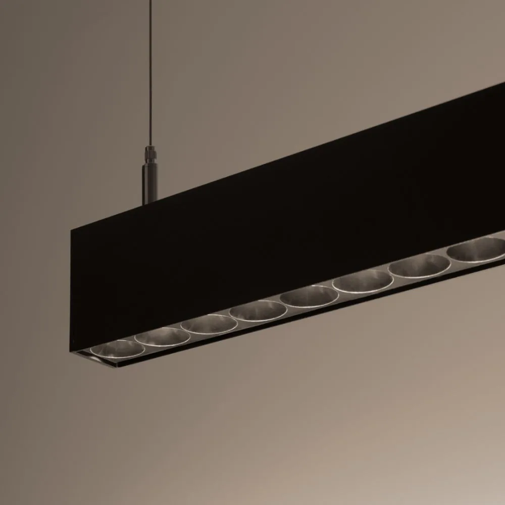 Lampa wisząc SOREN czarna LED 3000K - obrazek 3