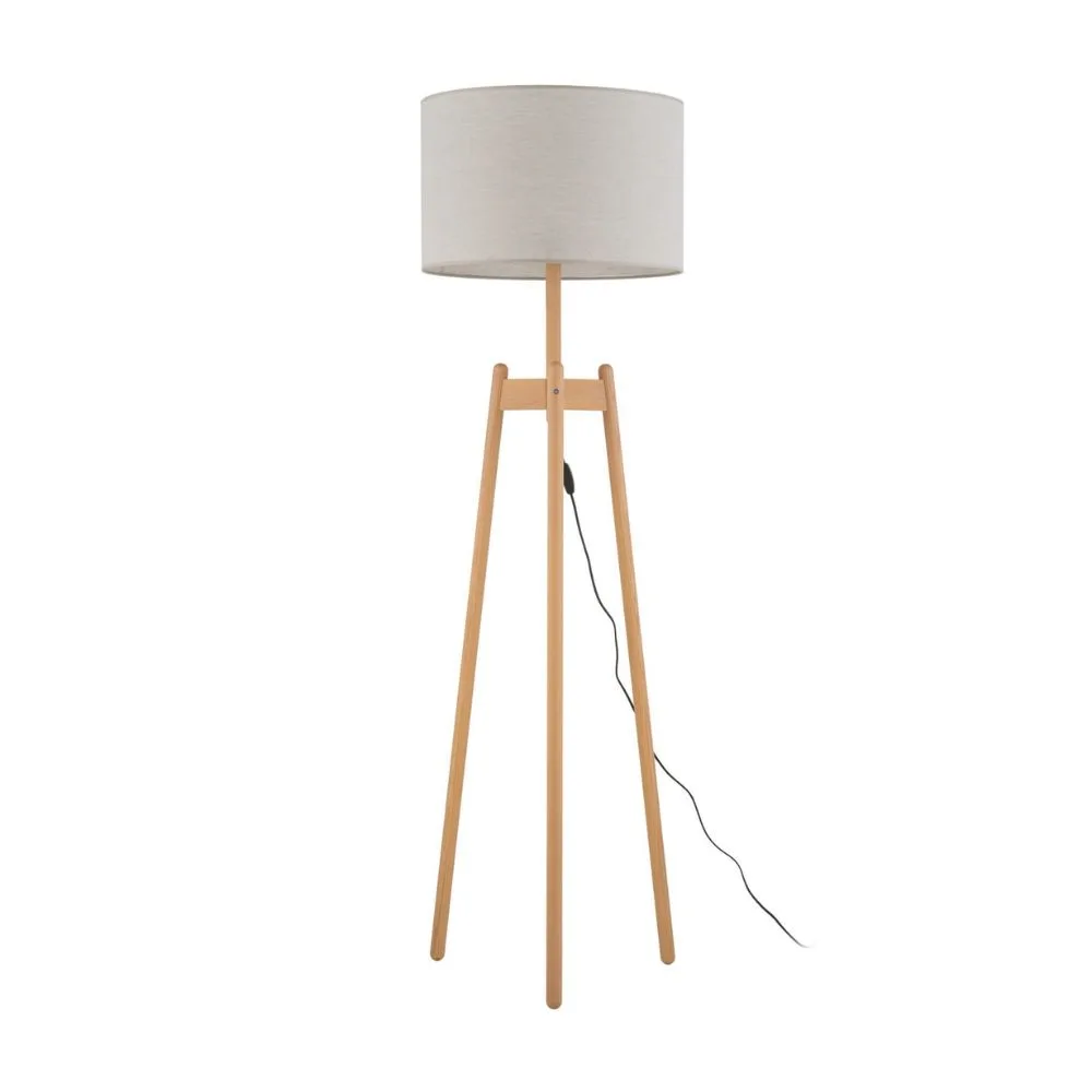 Lampa podłogowa PEREZ LINEN LAMPA PODŁOGOWA 1 PŁ 5423 TK Lighting