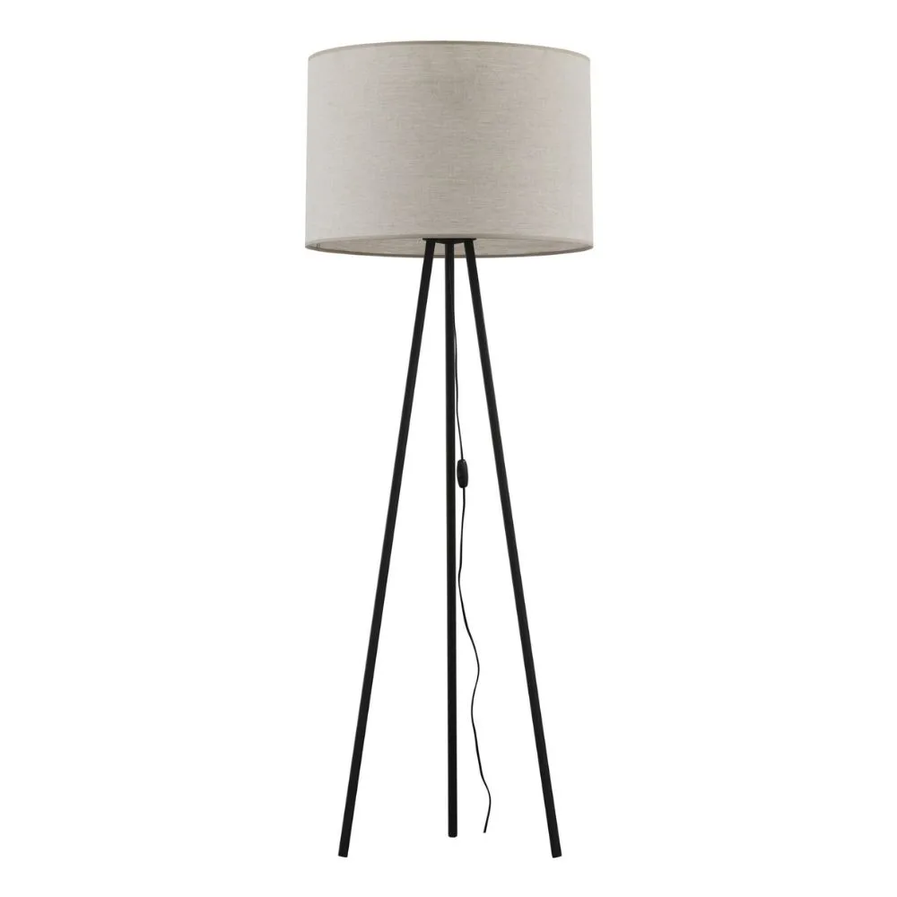 Lampa podłogowa WINSTON NATURE LAMPA PODŁOGOWA 1 PŁ TRÓJNÓG 5595 TK Lighting