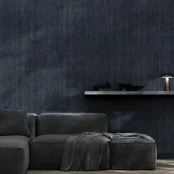 Tapeta Herringbone Blue WALLCOLORS