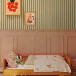 Tapeta Stripe Meadow Mustard WALLCOLORS