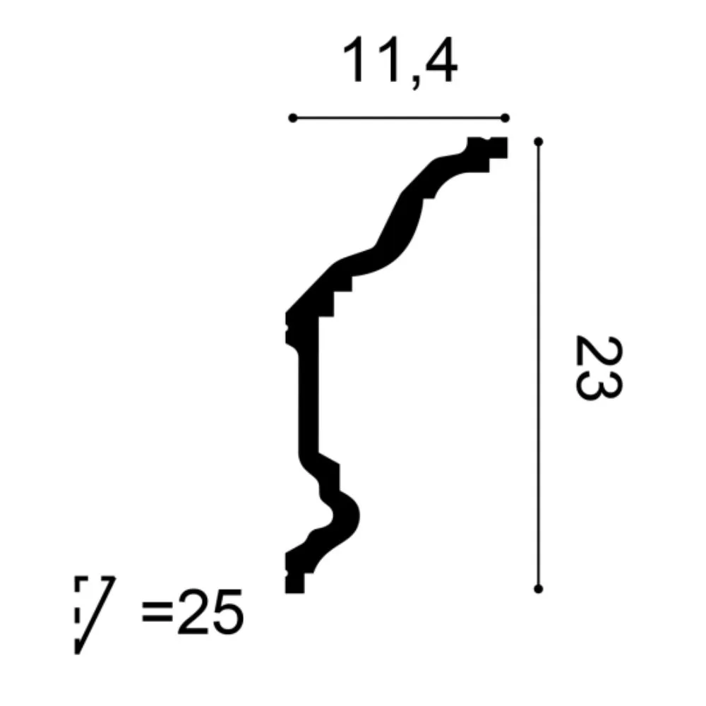 Listwa grzymsowa/sufitowa C332 - obrazek 4