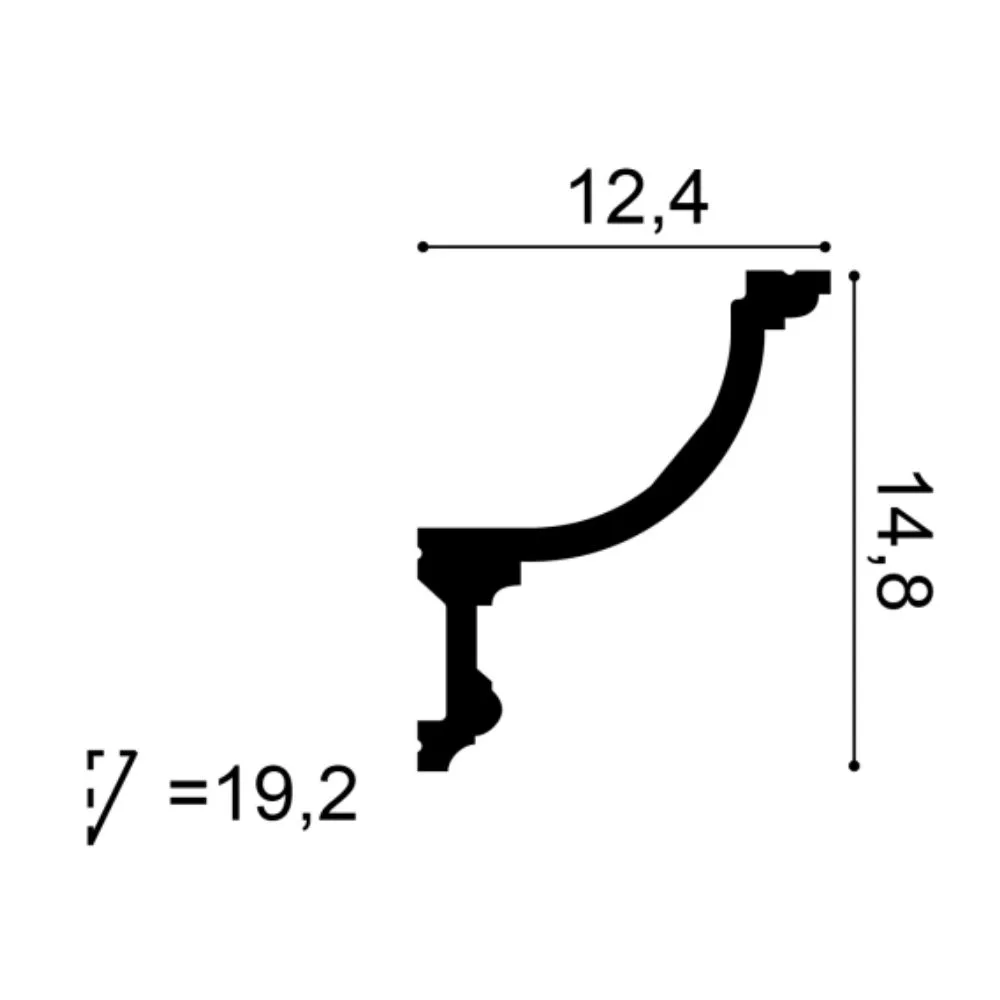 Listwa grzymsowa/sufitowa C901 - obrazek 2