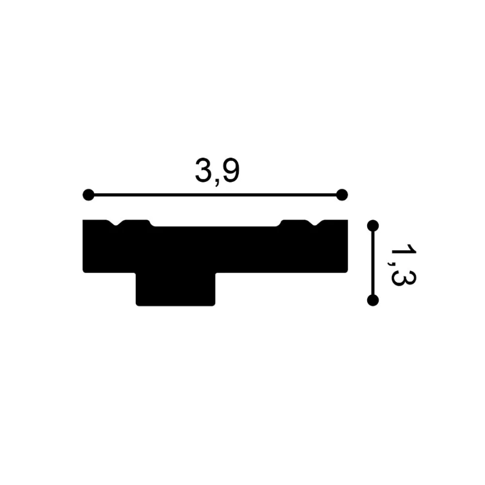 Listwa grzymsowa/sufitowa CX160 - obrazek 2