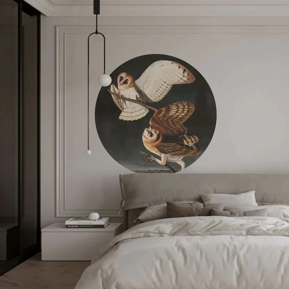 Tapeta Dots Lighting Owls - obrazek 2