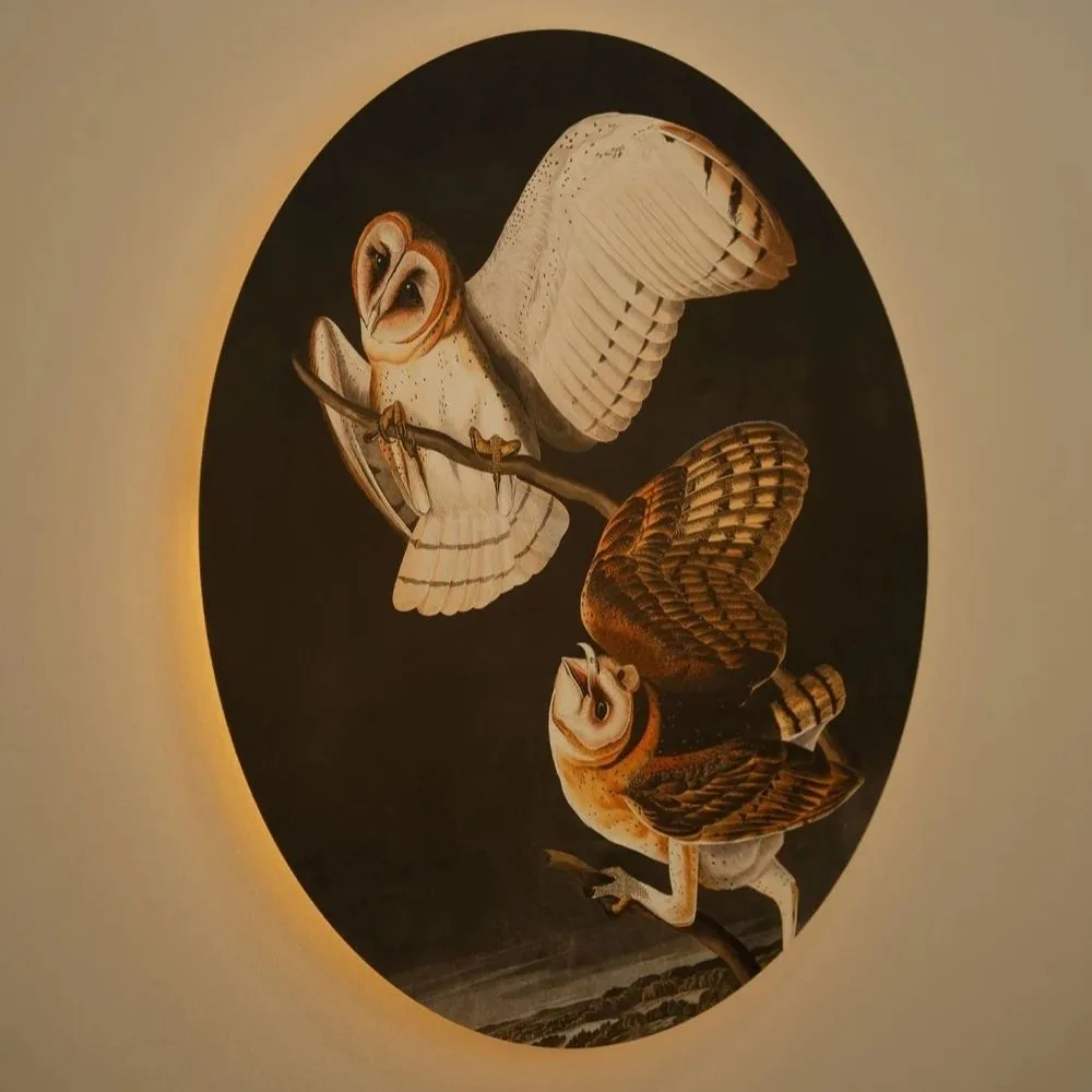 Tapeta Dots Lighting Owls - obrazek 3