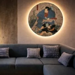 Tapeta Dots Lighting Samurai Saga