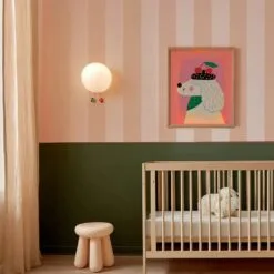 Tapeta Wide Stripe Play Soft Peach WALLCOLORS
