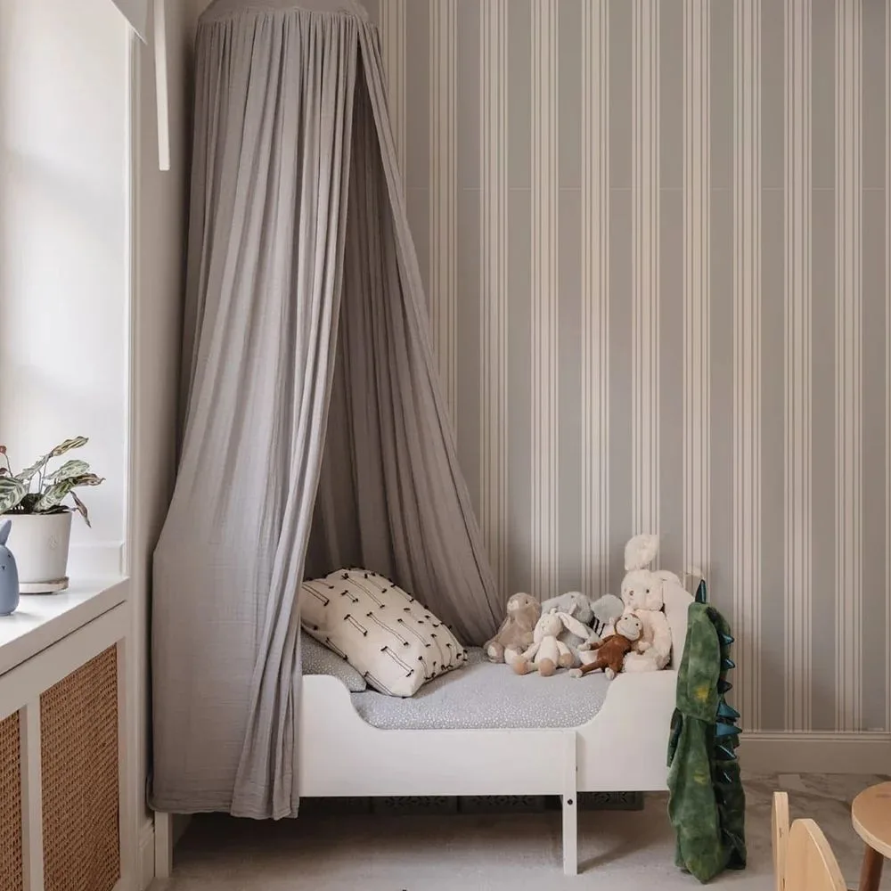 Tapeta Woven Stripe Cool Gray WALLCOLORS