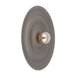 Kinkiet ONDA NEW BROWN Ø60cm ciekawy efekt świetlny - obrazek 4