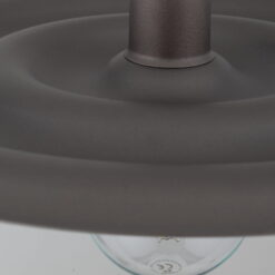 Lampa wisząca ONDA NEW BROWN brązowa z aluminium - obrazek 5