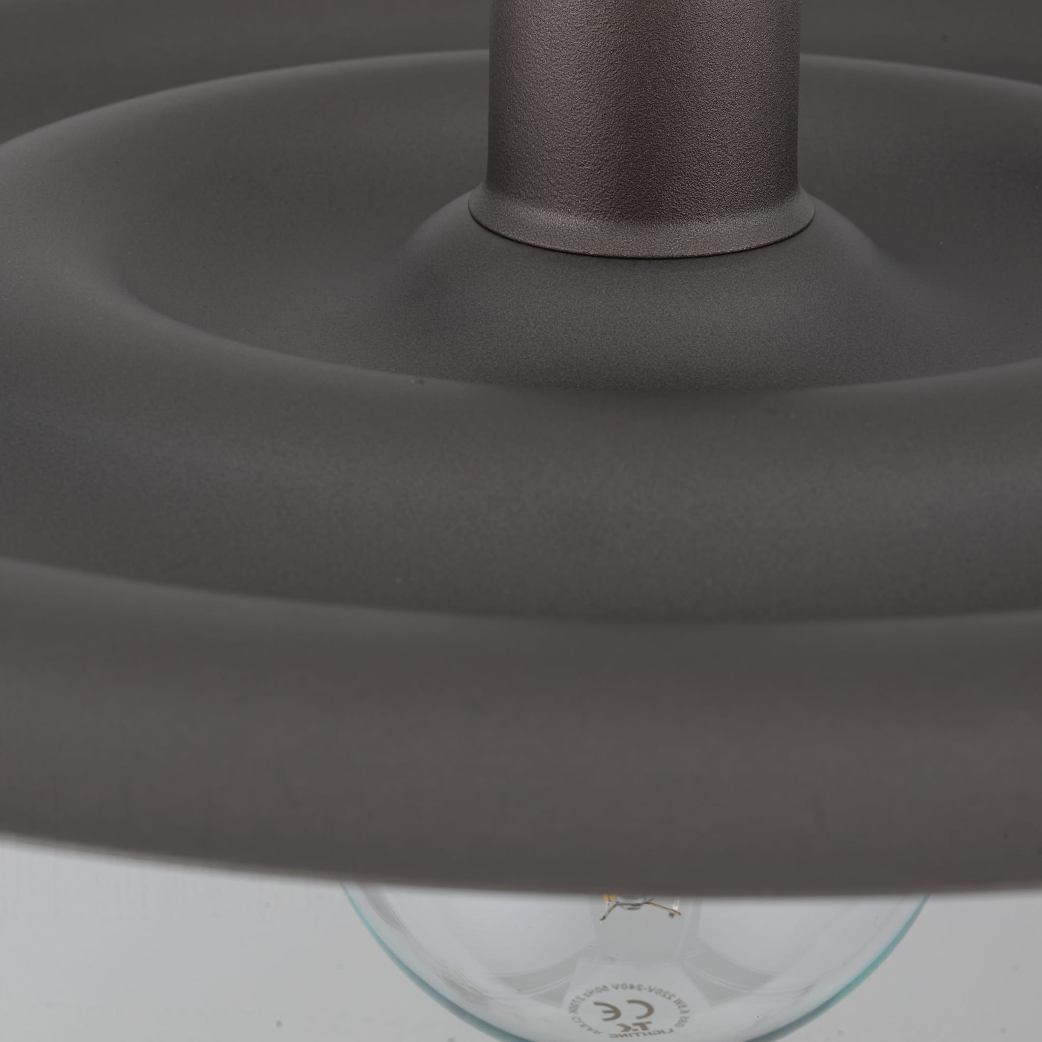 Lampa wisząca ONDA NEW BROWN brązowa z aluminium - obrazek 5