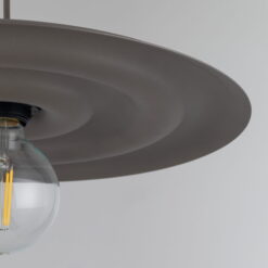 Lampa wisząca ONDA NEW BROWN brązowa z aluminium - obrazek 6
