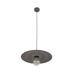 Lampa wisząca ONDA NEW BROWN brązowa z aluminium - obrazek 3